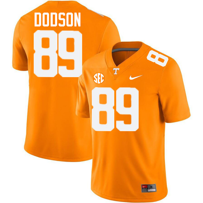 #89 Joakim Dodson UT Vols Jerseys,Tennessee Volunteers College Football Jerseys Stitched-Orange